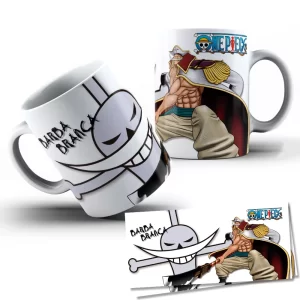 One Piece – Caneca de Porcelana – Barba Branca