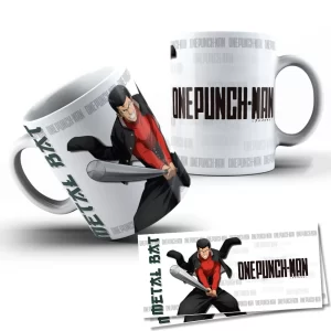 One Punch Man – Caneca de Porcelana – Metal Bat