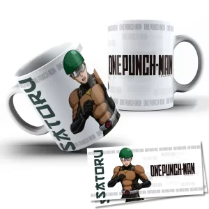 One Punch Man – Caneca de Porcelana – Satoru